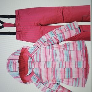 Girls ski jacket and pants